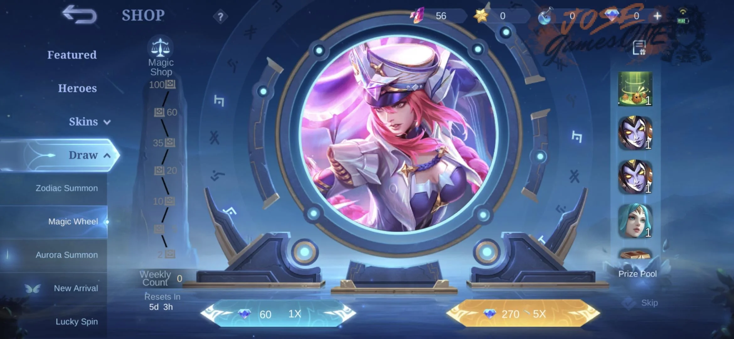 Ruleta mágica y sus skins legendarias confirmadas para 2026