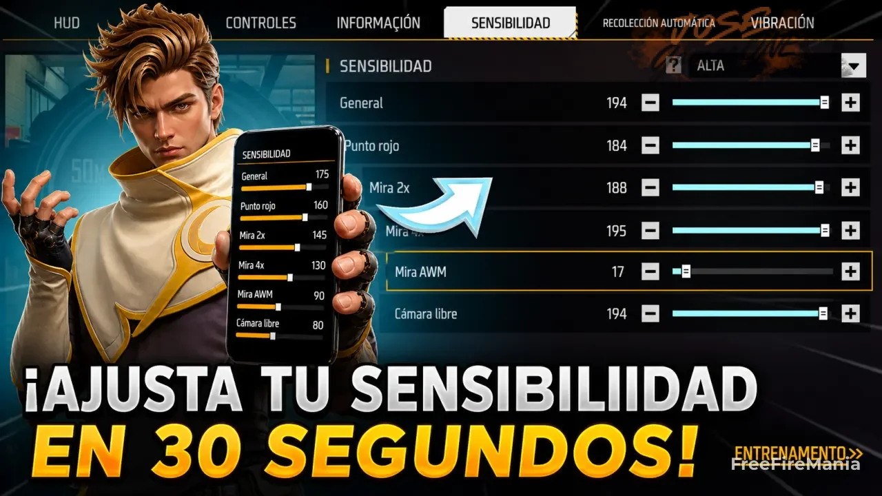 Según la fuente, mientras mejor el celular, menor sensibilidad necesitas