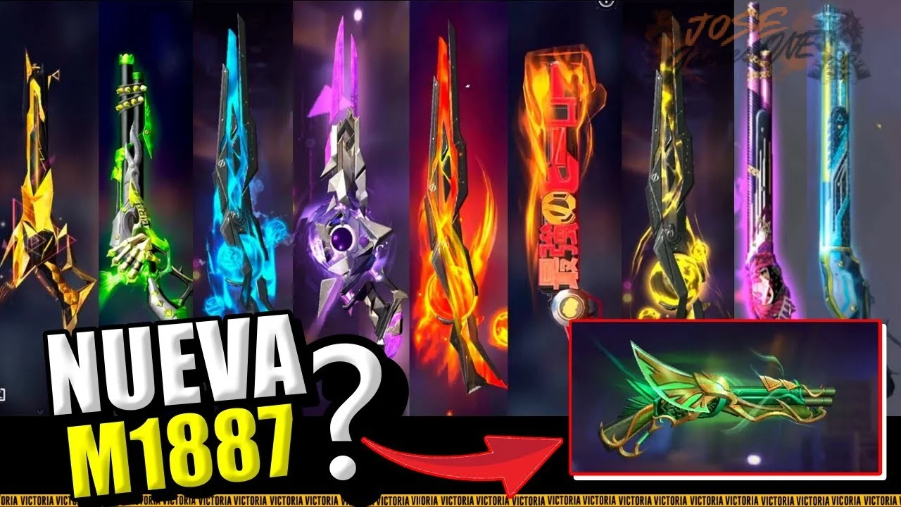 Skin evolutiva M1887 - Cañón del Dragón