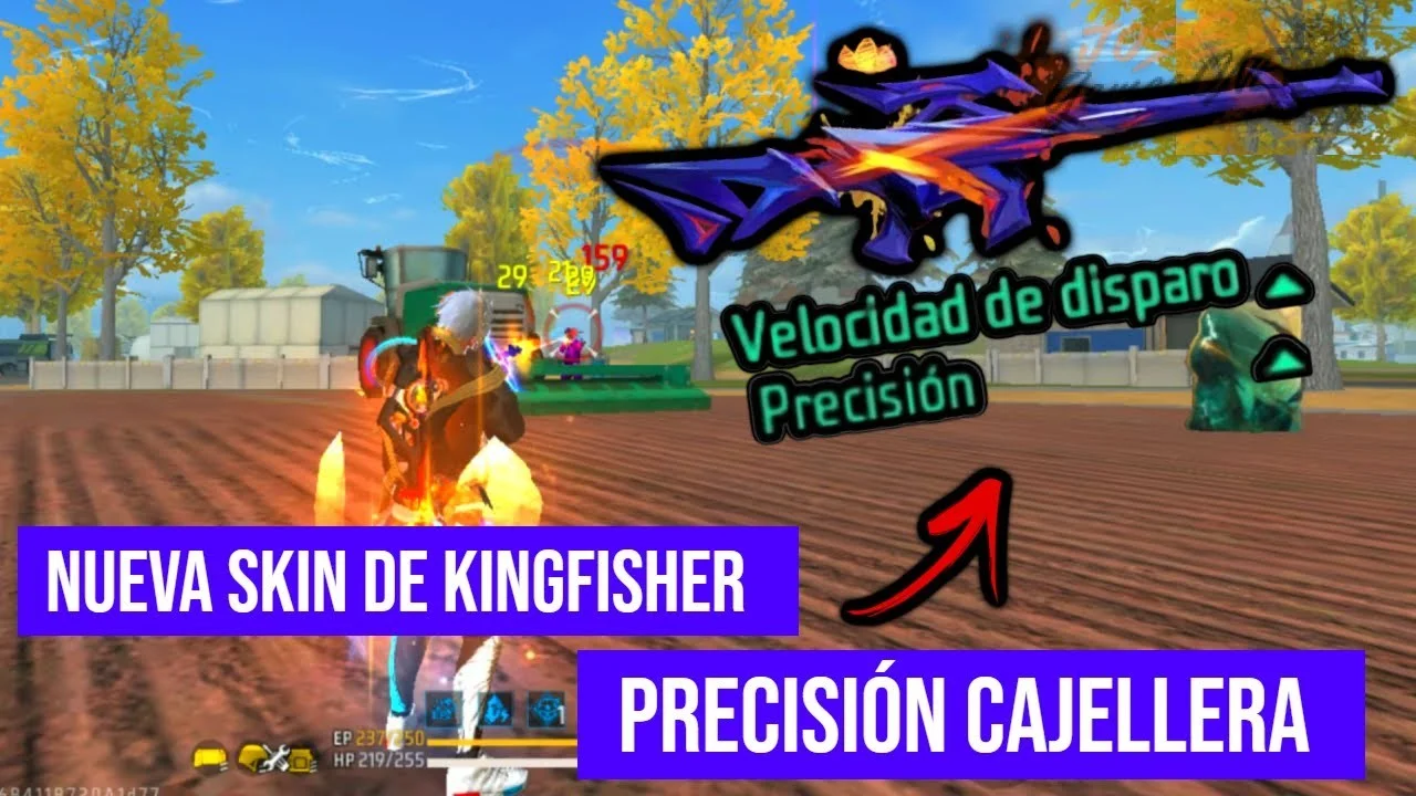 Skins de Free Fire que mejoran la precisión al disparar