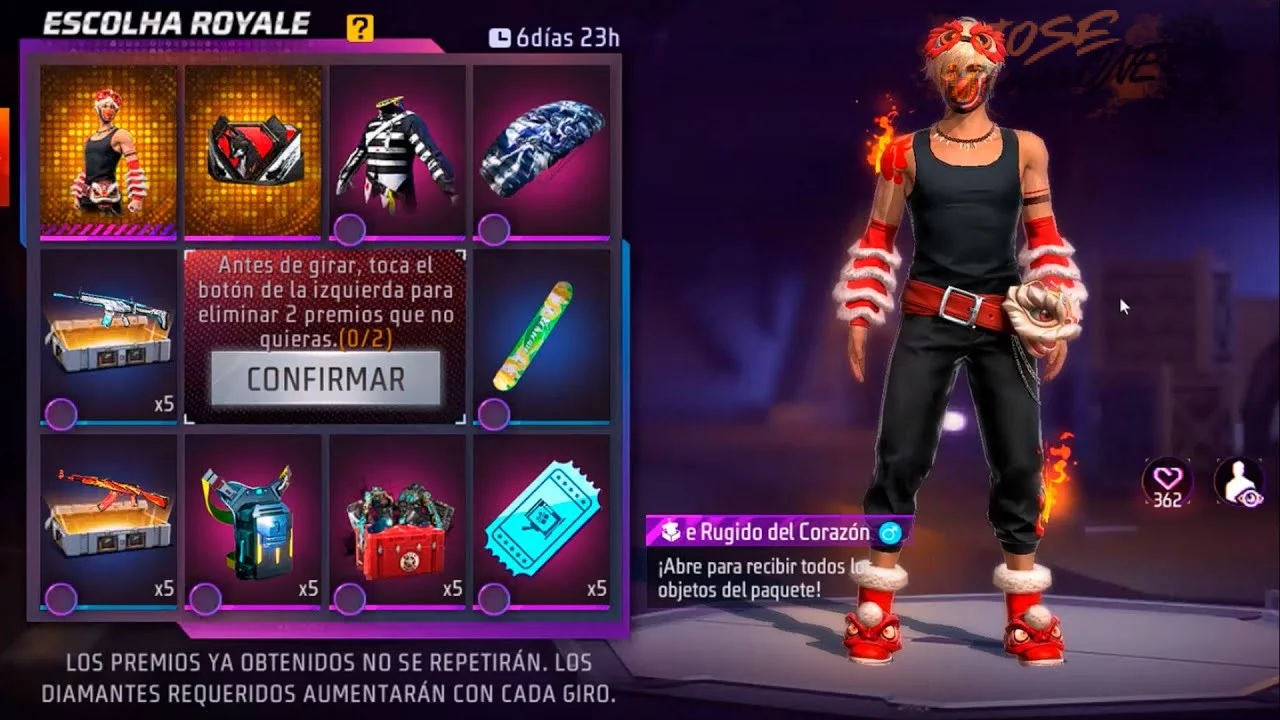 Tener una cuenta activa de Free Fire y conexión a internet estable