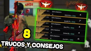 Trucos para ganar más partidas en Free Fire