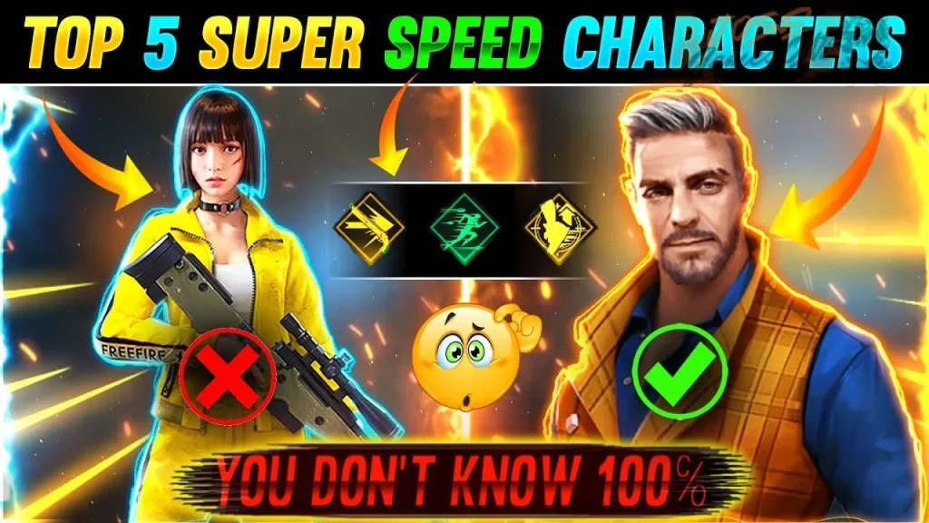 ¿What is the ability to run fast in Free Fire?